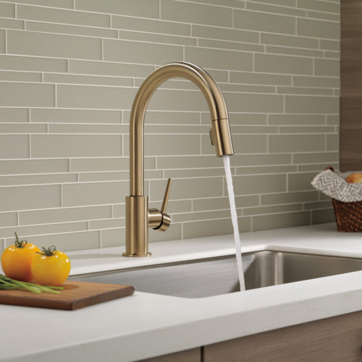 Delta Trinsic Single Handle Pull-Down Kitchen Faucet 1.8 GPM