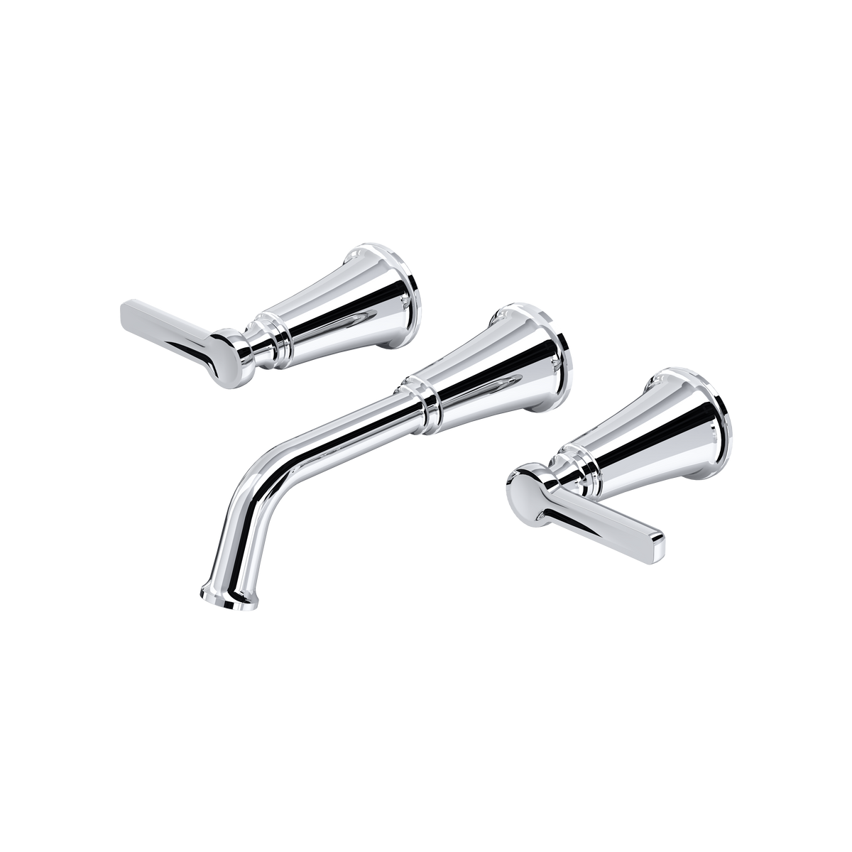 Riobel Momenti Wall Mount Lavatory Faucet Trim - TMMSQ03J