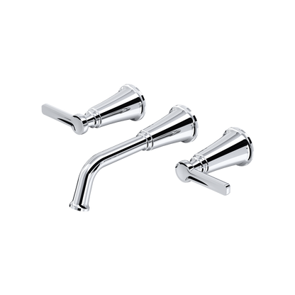 Riobel Momenti Wall Mount Lavatory Faucet Trim - TMMSQ03J