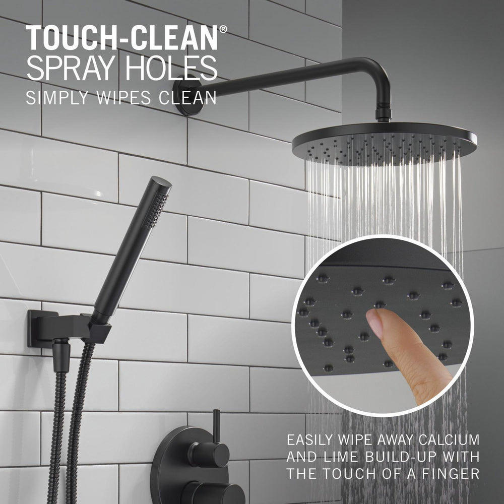 Delta T342702 Modern Cylindrical Raincan Shower Trim with Hand Shower