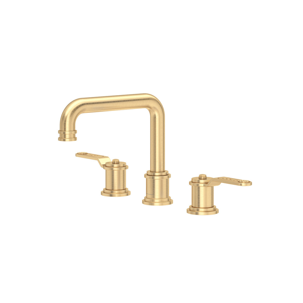 Perrin & Rowe Armstrong Widespread Lavatory Faucet With U-Spout & Push Drain