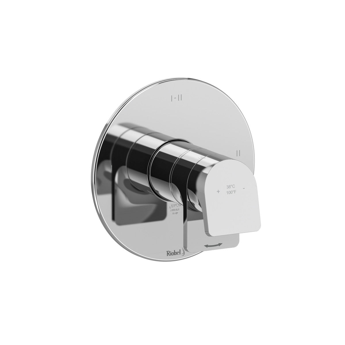 Riobel Ode 1/2" Therm & Pressure Balance Trim With 3 Functions (Share) - TOD23
