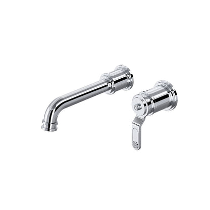 Perrin & Rowe Armstrong Wall Mount Lavatory Faucet Trim Only Single Lever Handle