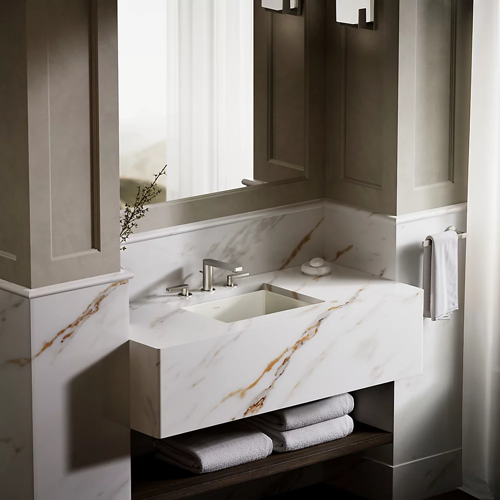 Kohler Verticyl 19-3/4" Rectangular Undermount Bathroom Sink - K-2882