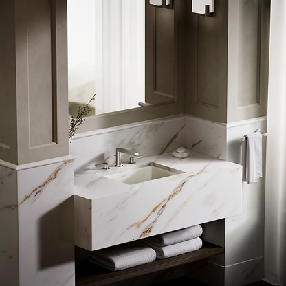 Kohler Verticyl 19-3/4" Rectangular Undermount Bathroom Sink - K-2882