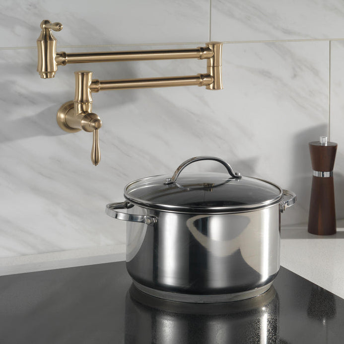 Delta Traditional Wall Mount Pot Filler - 1177LF