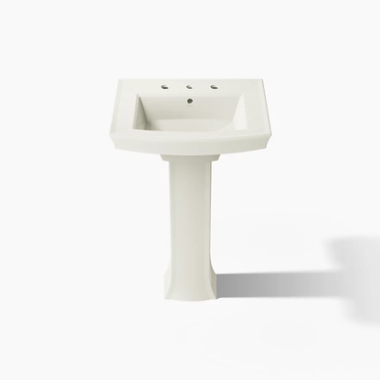 Kohler Archer 24" Rectangular Pedestal Bathroom Sink