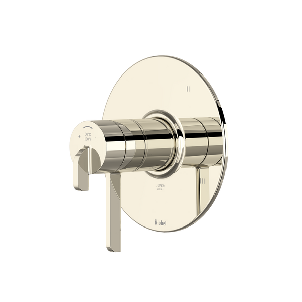 Riobel Authentica 1/2" Therm & Pressure Balance Trim With Up To 5 Functions