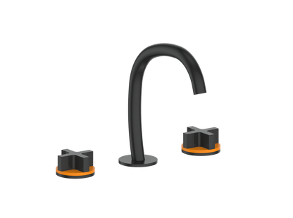 Vogt Mond 8" C.C. Lavatory Faucet With Pop-Up Drain - Cross Handle - BF.M3.1331