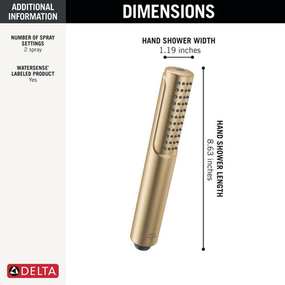 Delta 59537 Bonacci 2-Setting Hand Shower with ProClean Spray