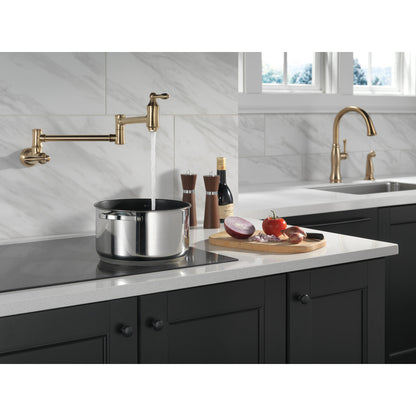 Delta Traditional Wall Mount Pot Filler - 1177LF
