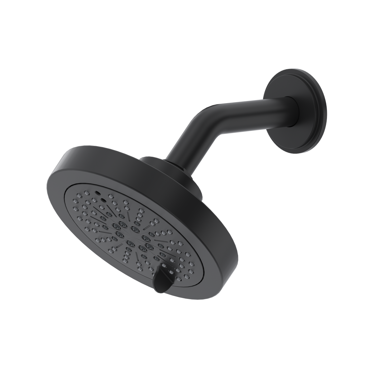 Riobel 2 GPM 5 Inch 6-Function Round Showerhead With Arm