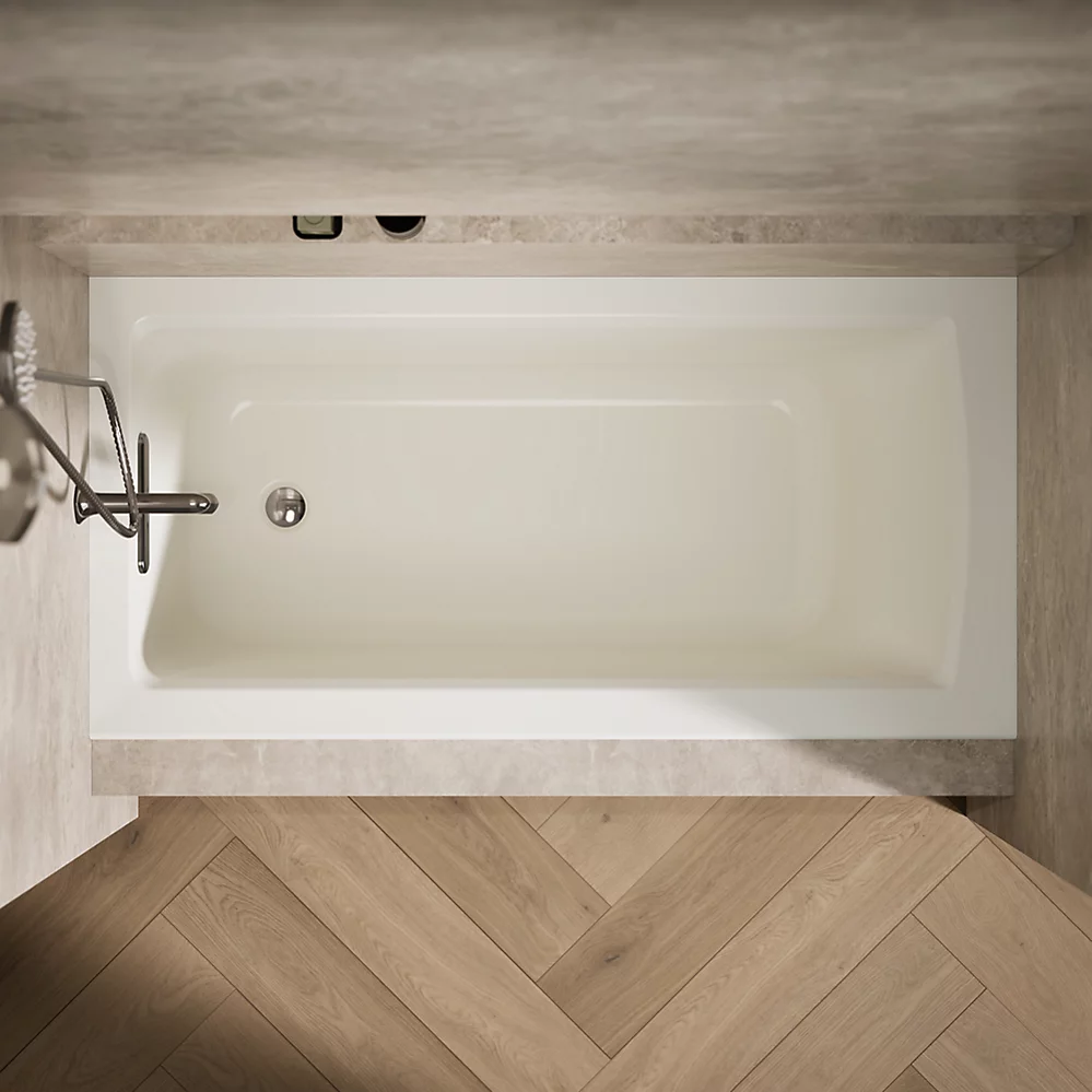 Kohler Archer 60" x 30" Alcove Bath, Right Drain