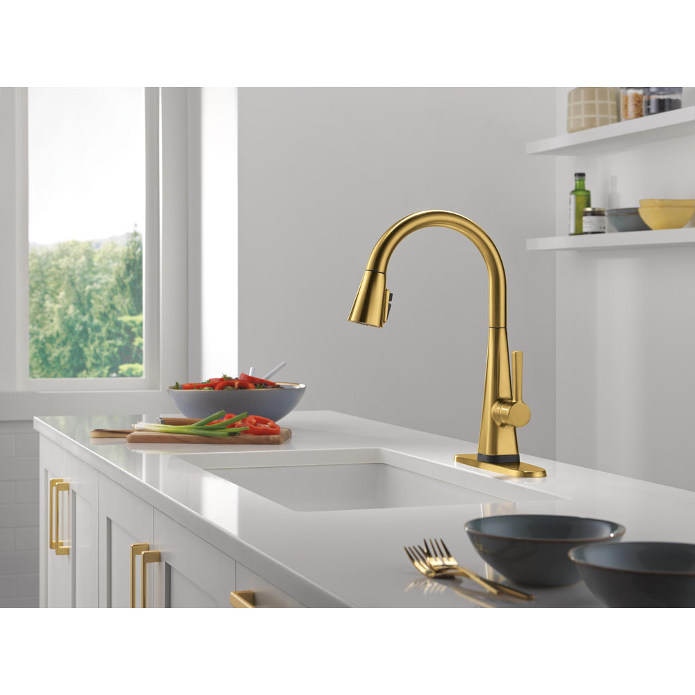 Delta Lenta Touchless Pull-Down Kitchen Faucet