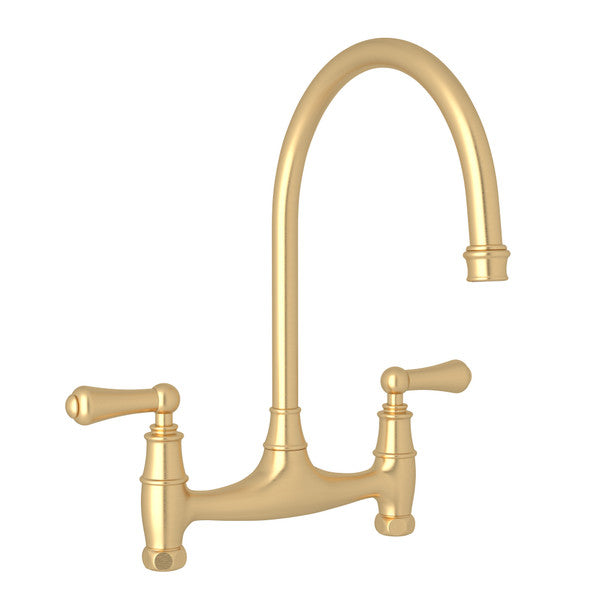 Perrin & Rowe Georgian Era Bridge Kitchen Faucet Without Union U.4791L