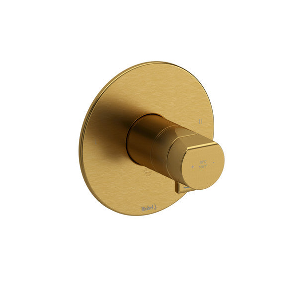 Riobel Parabola 1/2" Therm & Pressure Balance Trim With 2 Functions (No Share) - TPB44