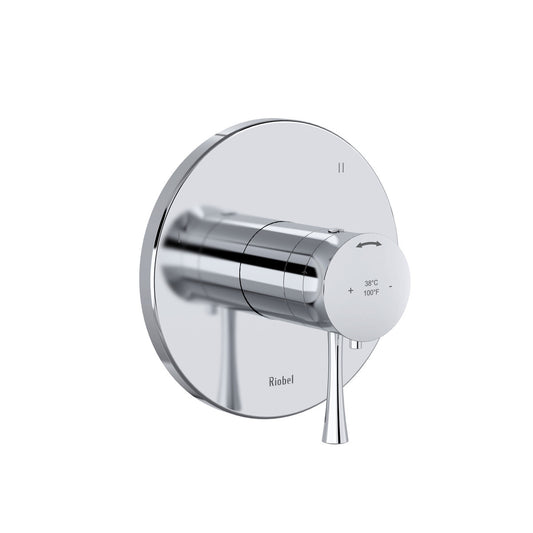 Riobel Edge 1/2 Inch Thermostatic & Pressure Balance Trim With Up To 5 Functions