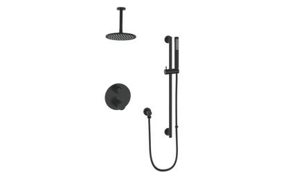 Vogt Drava 2-Way Thermostatic Shower System with Rough-In Valve