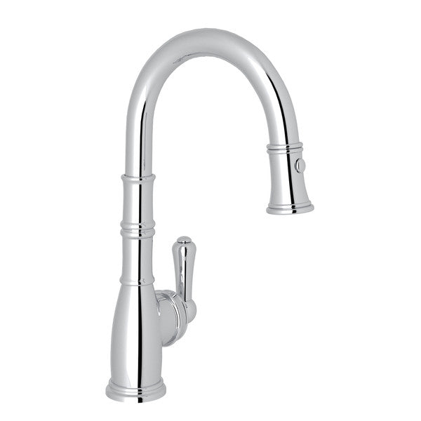 Perrin & Rowe Georgian Era Pull-Down Bar/Food Prep Kitchen Faucet