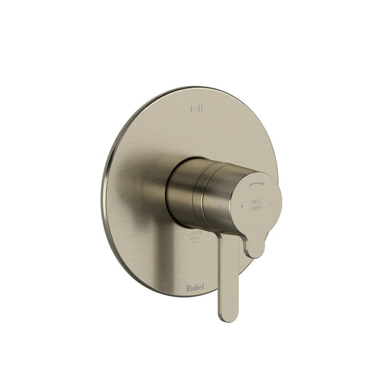 Riobel Nibi 1/2" Therm & Pressure Balance Trim With 2 Functions (No Share) - TNB44