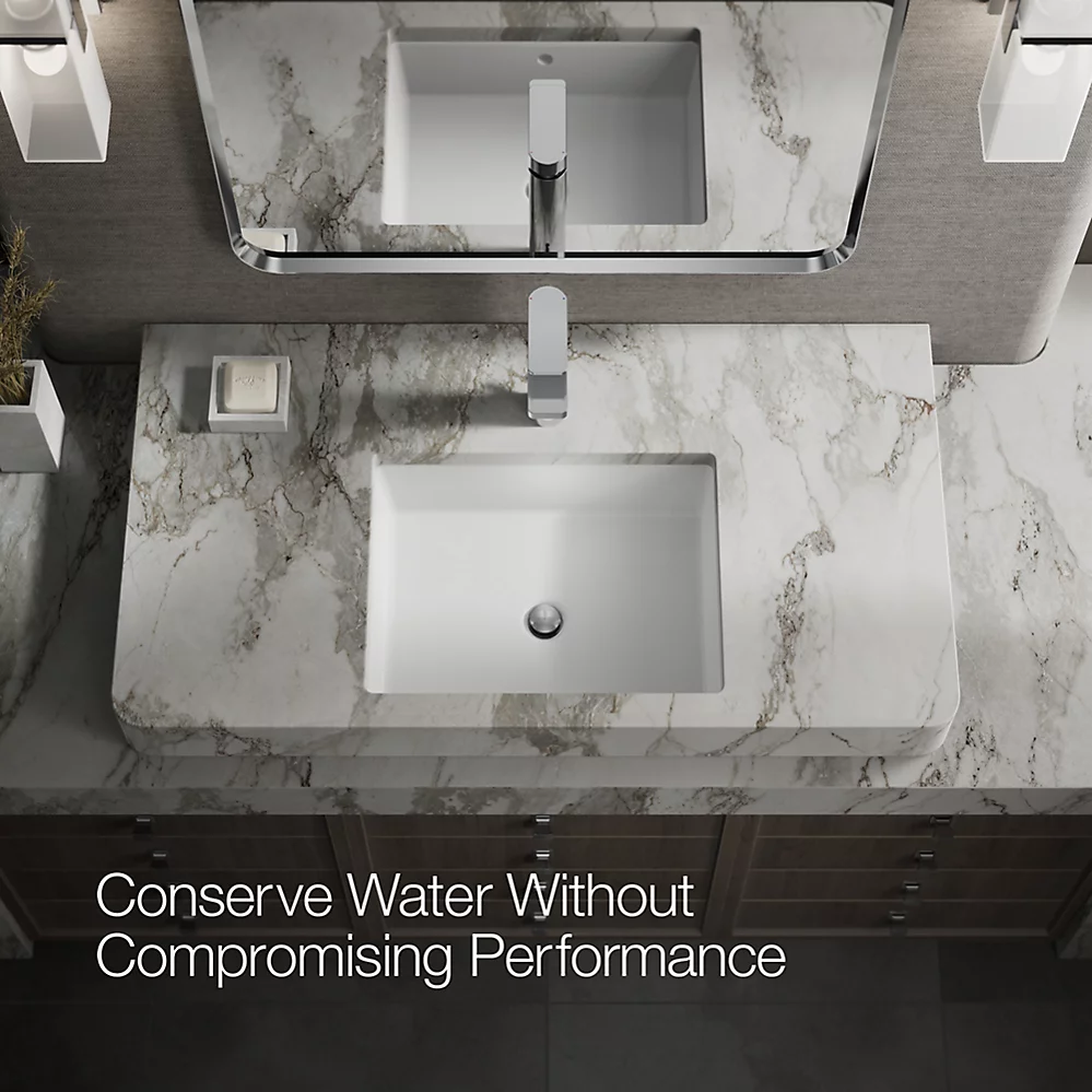 Kohler Parallel Tall Single-Handle Bathroom Sink Faucet, 1.2 GPM