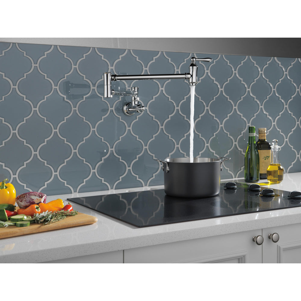 Delta Traditional Wall Mount Pot Filler - 1177LF