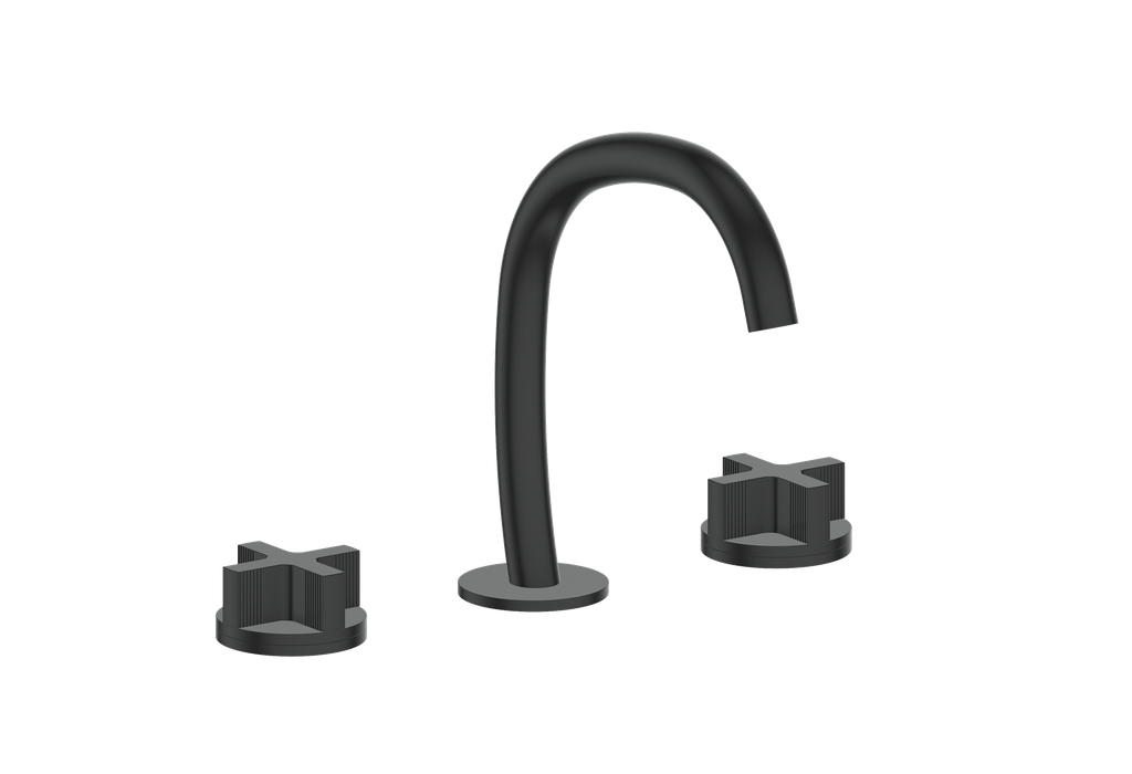 Vogt Mond 8" C.C. Lavatory Faucet With Pop-Up Drain - Cross Handle - BF.M3.1331
