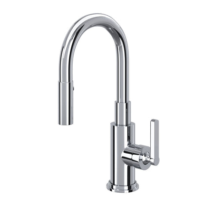 Rohl Lombardia Pull-Down Bar/Food Prep Kitchen Faucet - A3430SLM-2