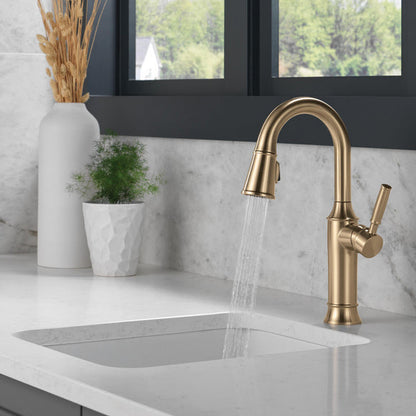 Delta Renaldi Single Handle Pull-Down Bar / Prep Faucet - 9984