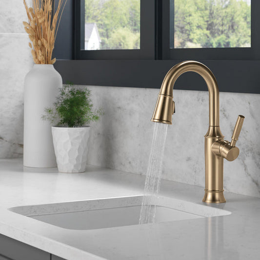 Delta Renaldi Single Handle Pull-Down Bar / Prep Faucet - 9984