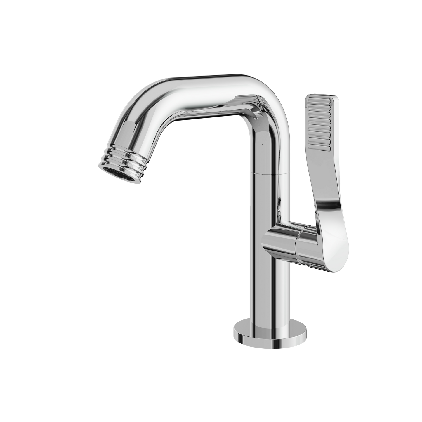 Aquabrass 12014 Solo Tubo Single-Hole Lavatory Faucet