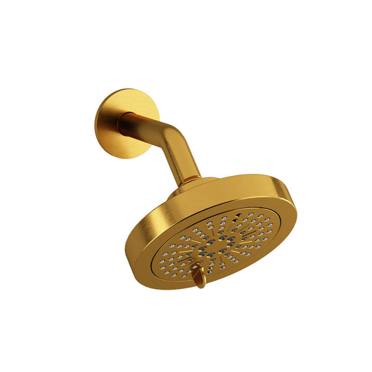 Riobel 1.8 GPM  6-Function 6 Inch Showerhead With Arm