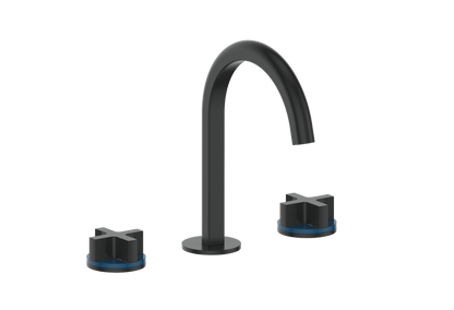 Vogt Mond 8" C.C. Lavatory Faucet With Pop-Up Drain - Cross Handle
