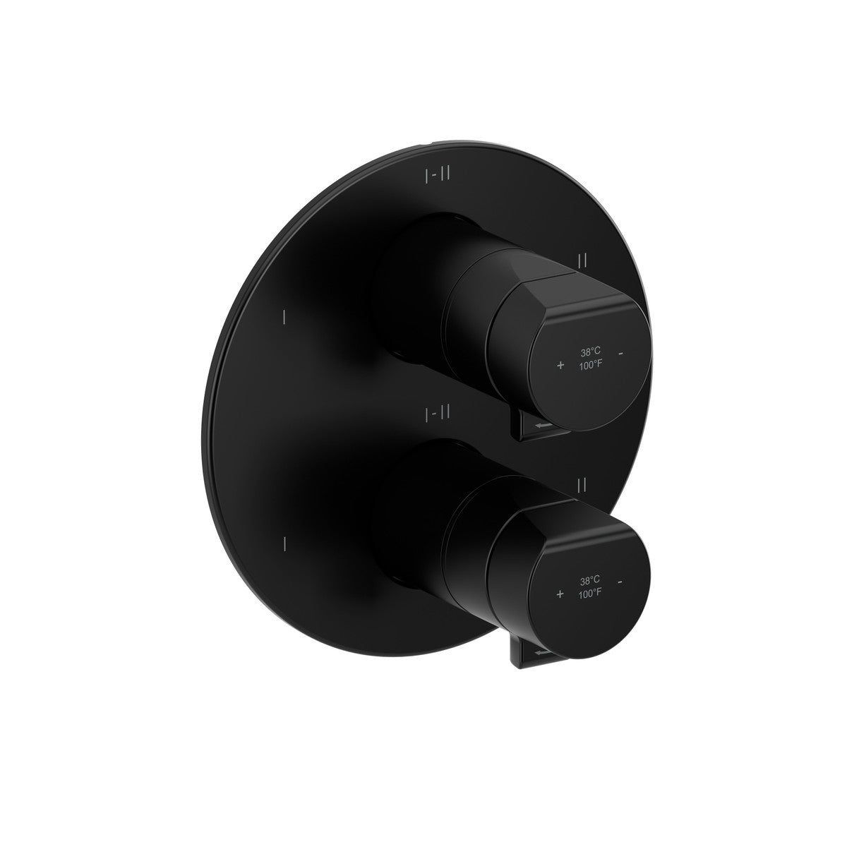 Riobel Parabola Robinet thermostatique et compensateur de pression 3/4" avec 6 fonctions (partagé) - TPB46