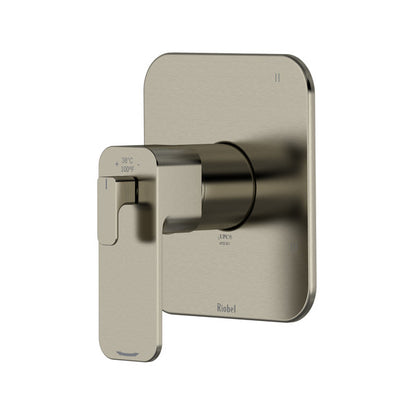 Riobel Equinox 1/2" Therm & Pressure Balance Trim With 5 Functions (Share) - TEQ45N