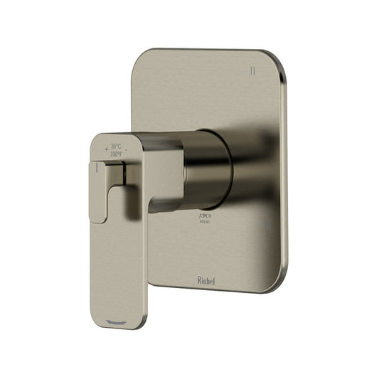 Riobel Equinox 1/2" Therm & Pressure Balance Trim With 5 Functions (Share) - TEQ45N