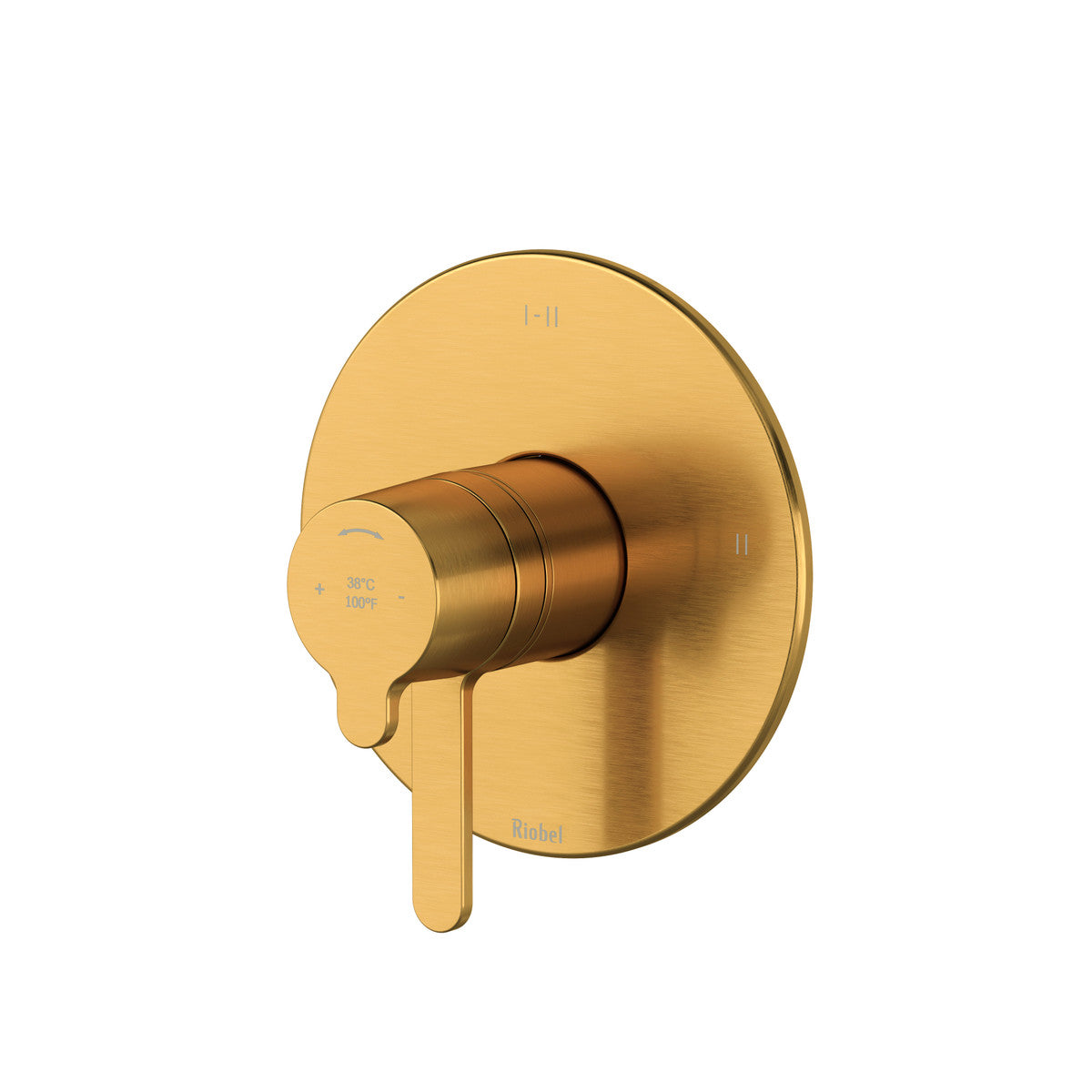 Riobel Nibi 1/2" Therm & Pressure Balance Trim With 3 Functions (Share) - TNB23