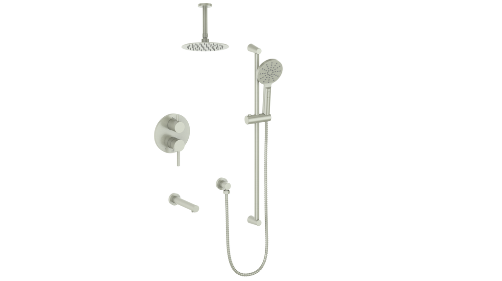 Vogt Wörgl 3-Way Pressure Balanced Shower System With Trim Only - TM.WL.310.310