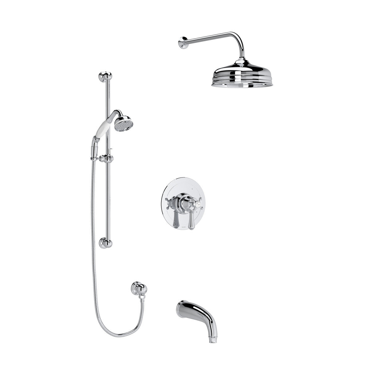 Perrin & Rowe Georgian Era Shower Kit 1345 Trim Only U.TKIT1345GR