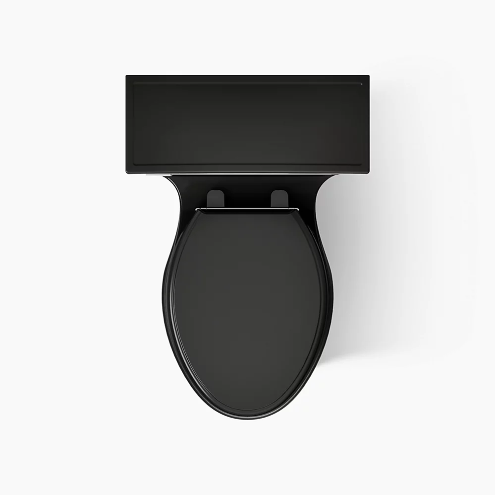 Kohler Memoirs Stately One-Piece Compact Elongated Toilet With Skirted Trapway, 1.28 GPF