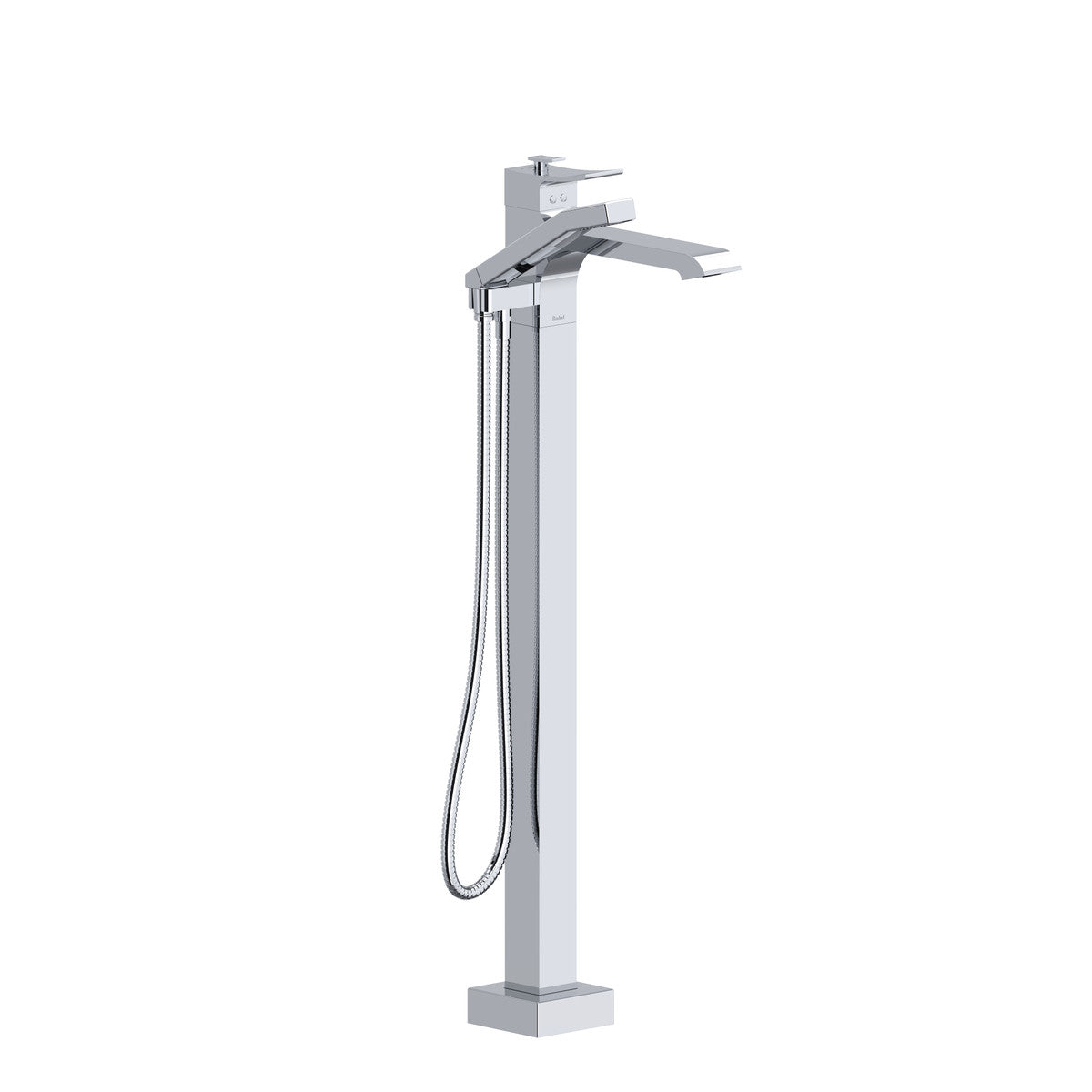 Riobel Zendo Thermostatic Single Hole Floor Mount Tub Filler Trim