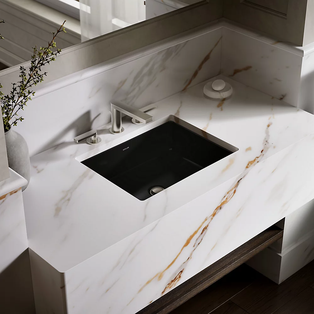 Kohler Verticyl 19-3/4" Rectangular Undermount Bathroom Sink - K-2882