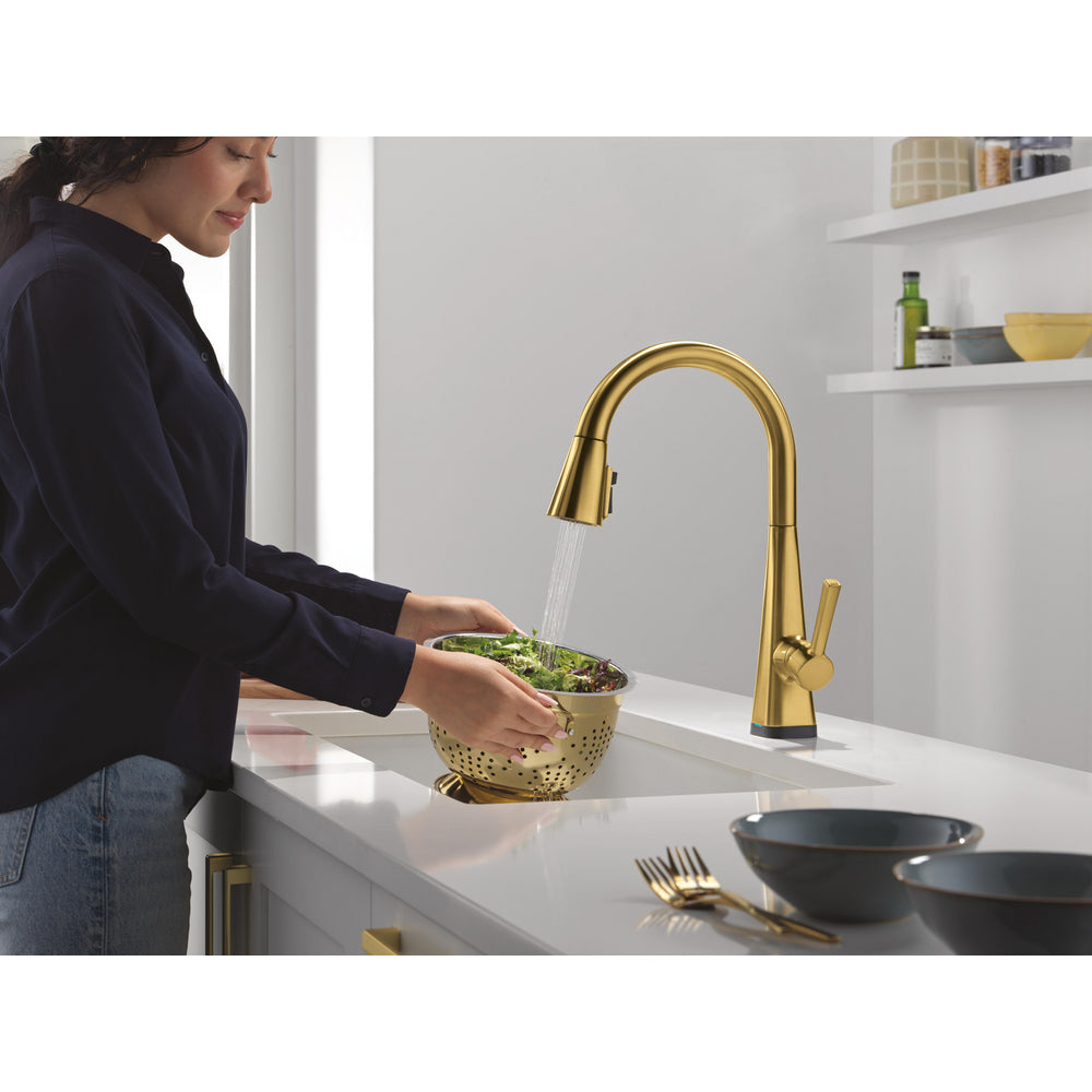 Delta Lenta Touchless Pull-Down Kitchen Faucet