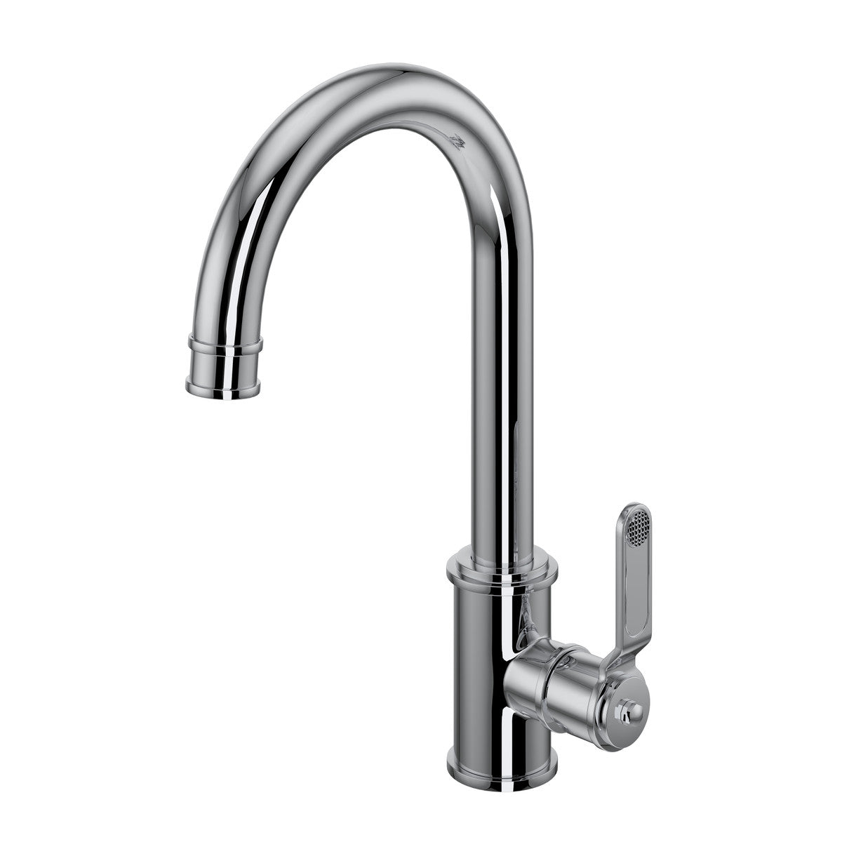 Perrin & Rowe Armstrong Bar/Food Prep Kitchen Faucet With C-Spout Single Spray 1.8 GPM