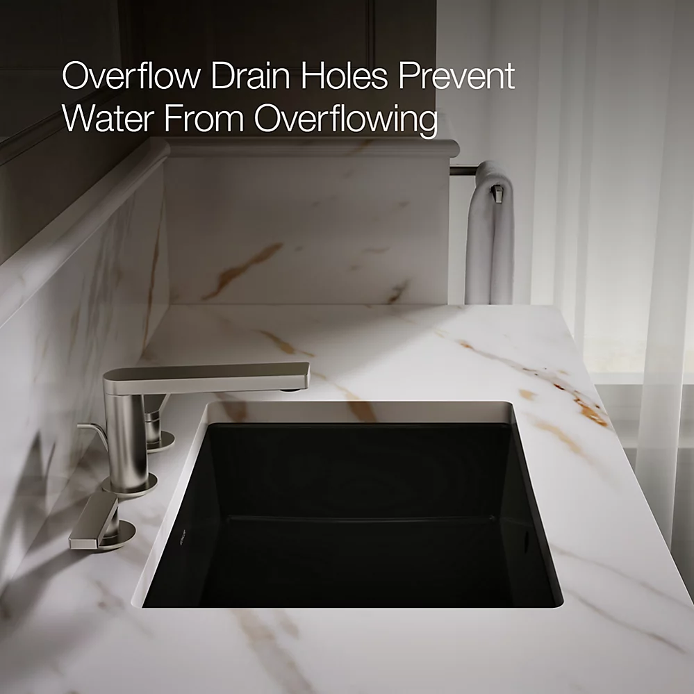 Kohler Verticyl 19-3/4" Rectangular Undermount Bathroom Sink - K-2882