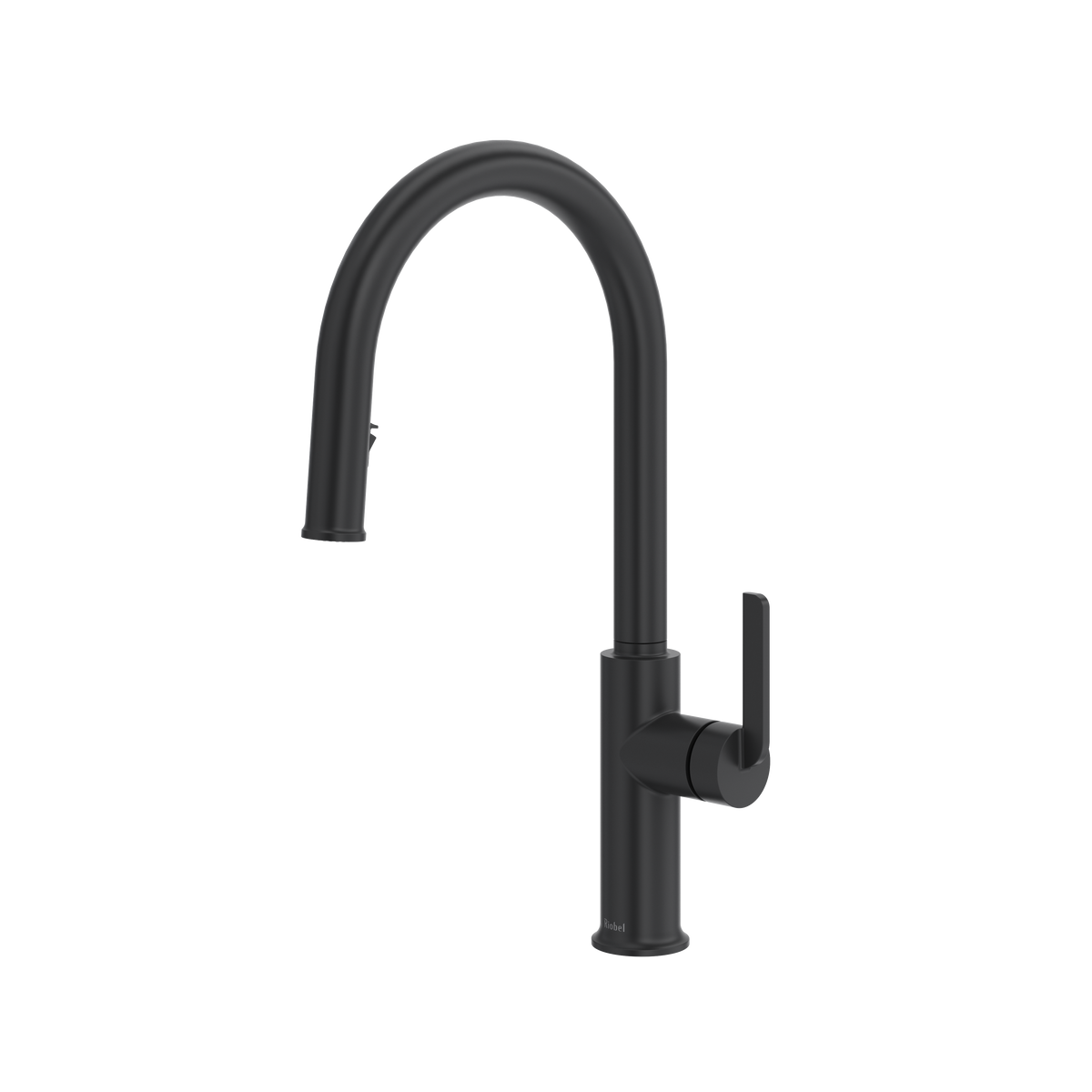 Riobel Authentica Pull-Down Kitchen Faucet With C-Spout Dual Spray 1.5 GPM