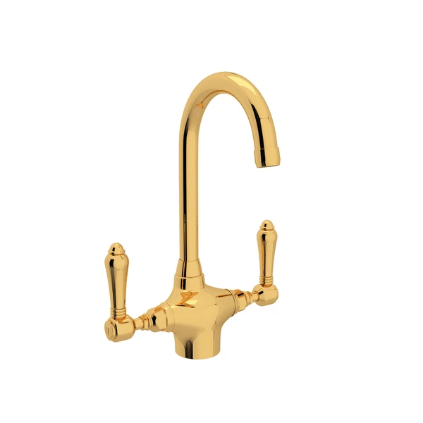 Rohl Acqui Two Handle Bar/Food Prep Kitchen Faucet With Lever Handles - A1667LM-2