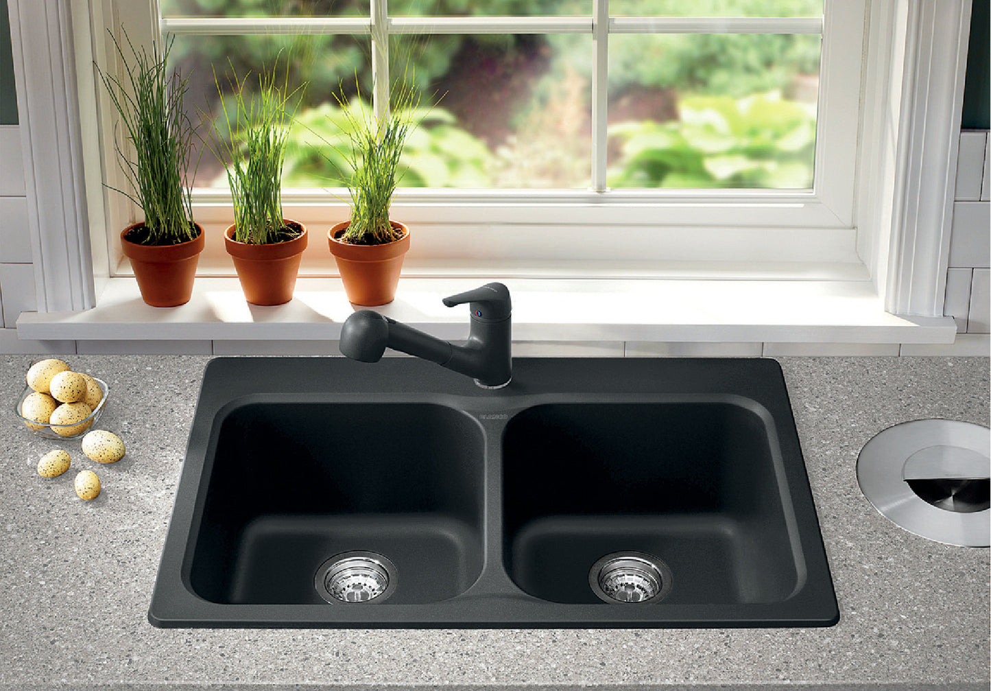 Blanco Vision 210 Double Bowl Kitchen Sink
