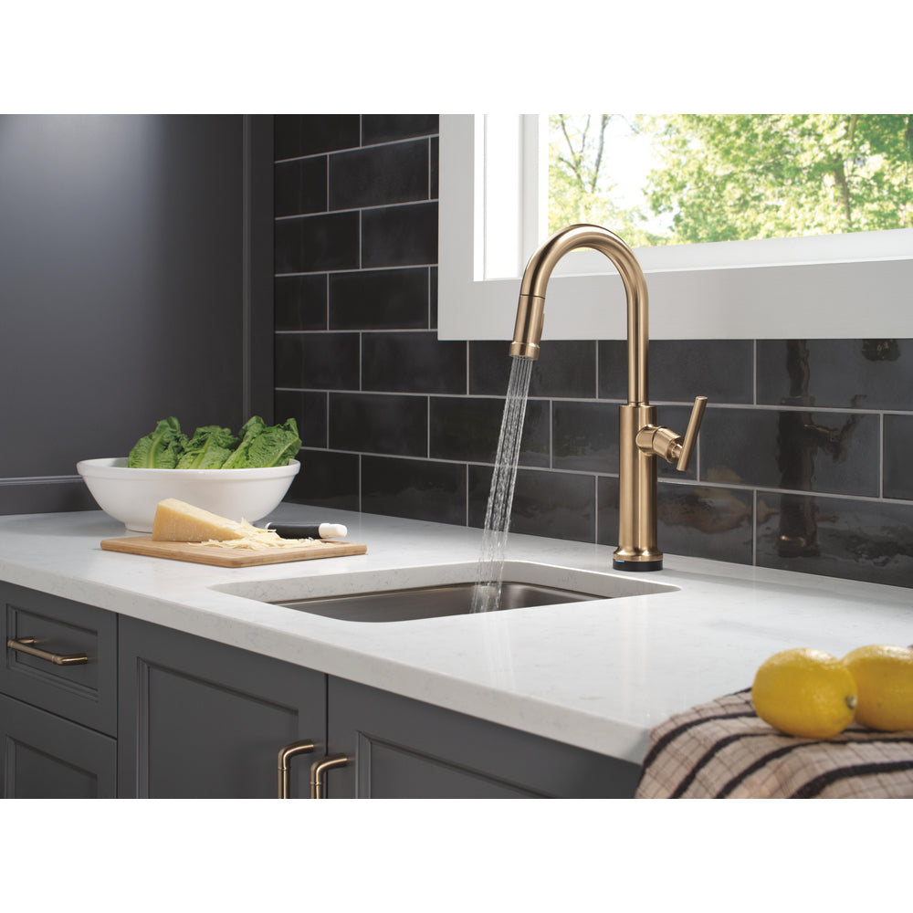 Delta Altado Touchless Pulldown Bar/Prep Faucet - 9986TL
