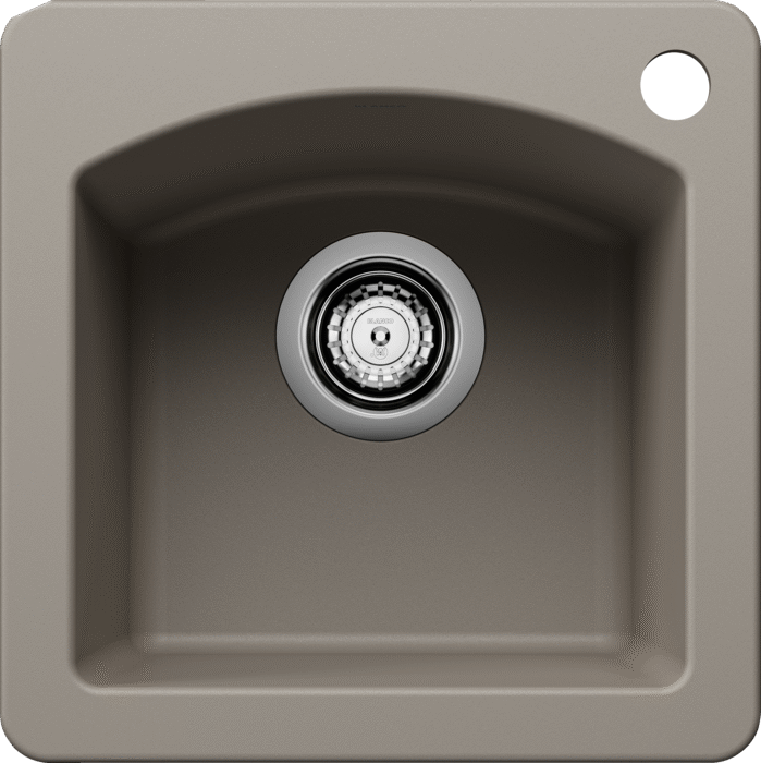 Blanco Diamond Mini Silgranit Dual Mount Kitchen Sink